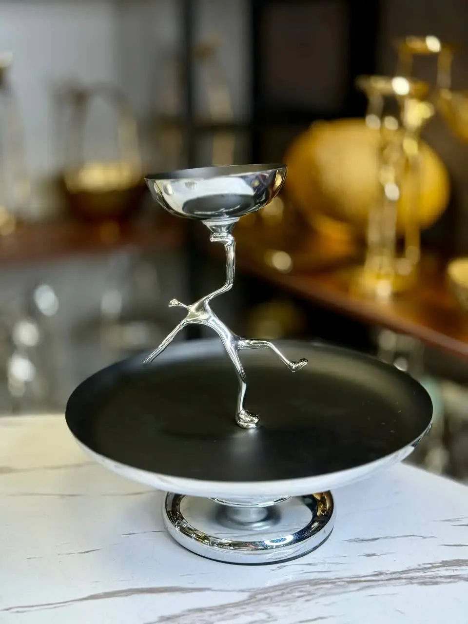 ادمک شیرینی و‌اجیل نقره 
