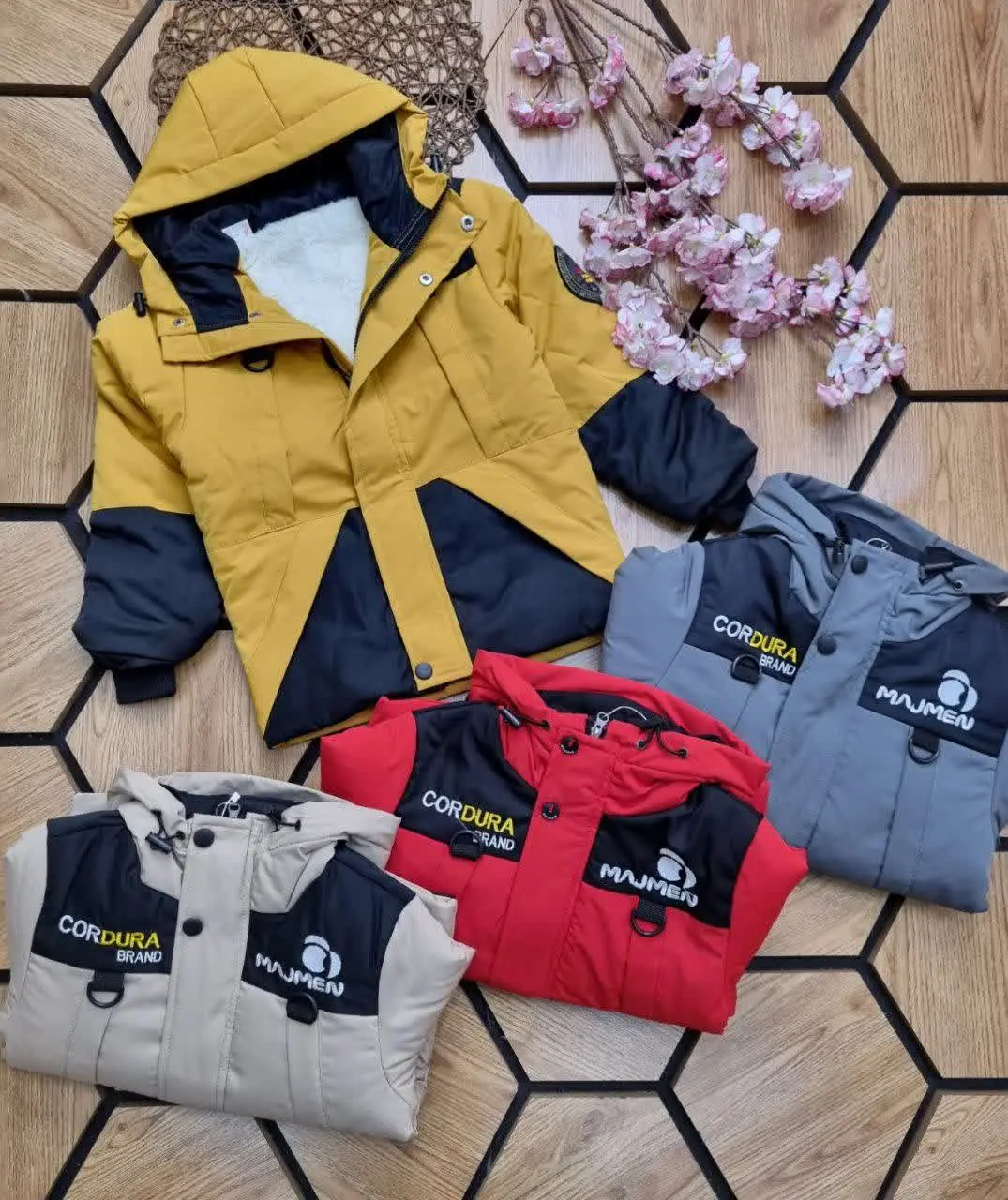 🎅کاپشن جیب واتر پسرانه👦