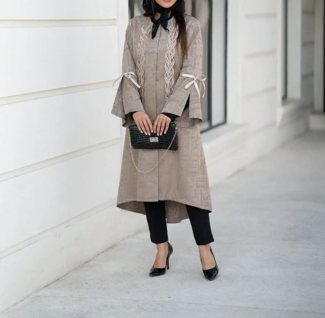 اومدیم با این مانتو سایز بزرگ جذاب 😜
