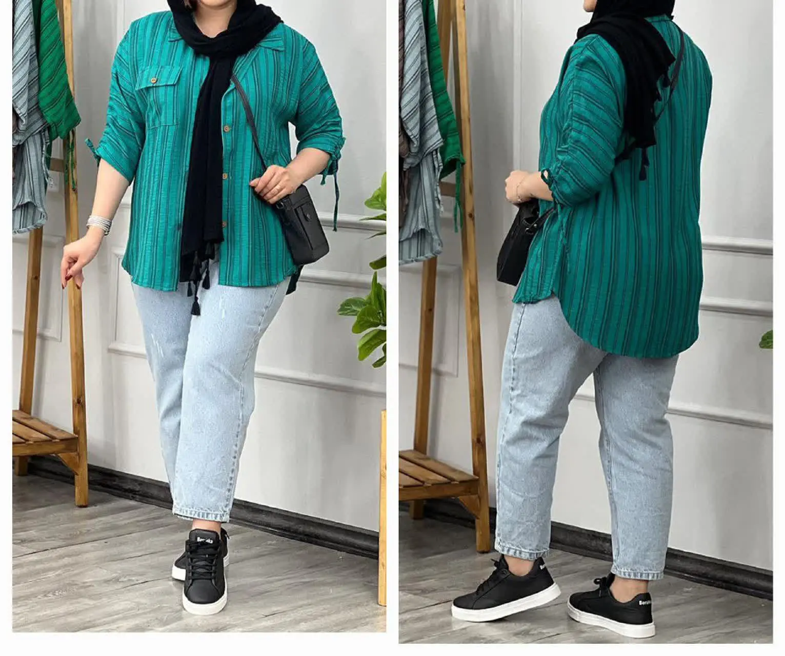 🛍نام: تونیک مانتویی نبات🌱
