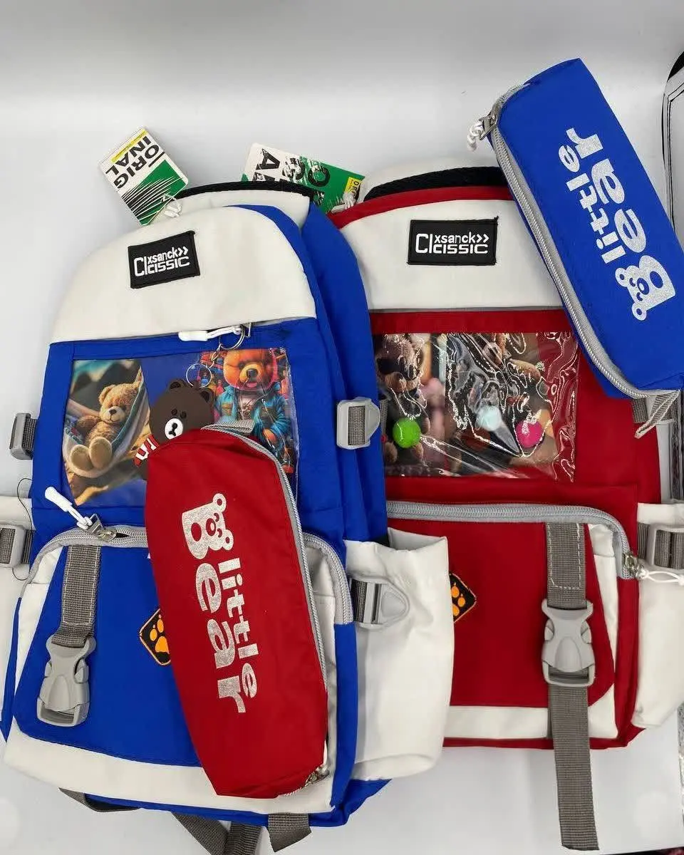 کوله رنگی جا مدادی دار