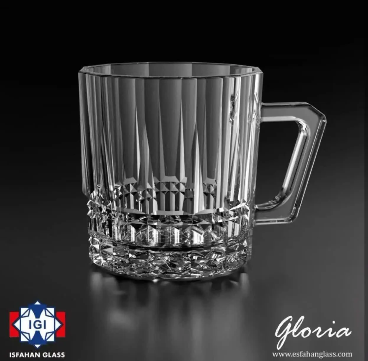نیم لیوان مدل گلوریا
