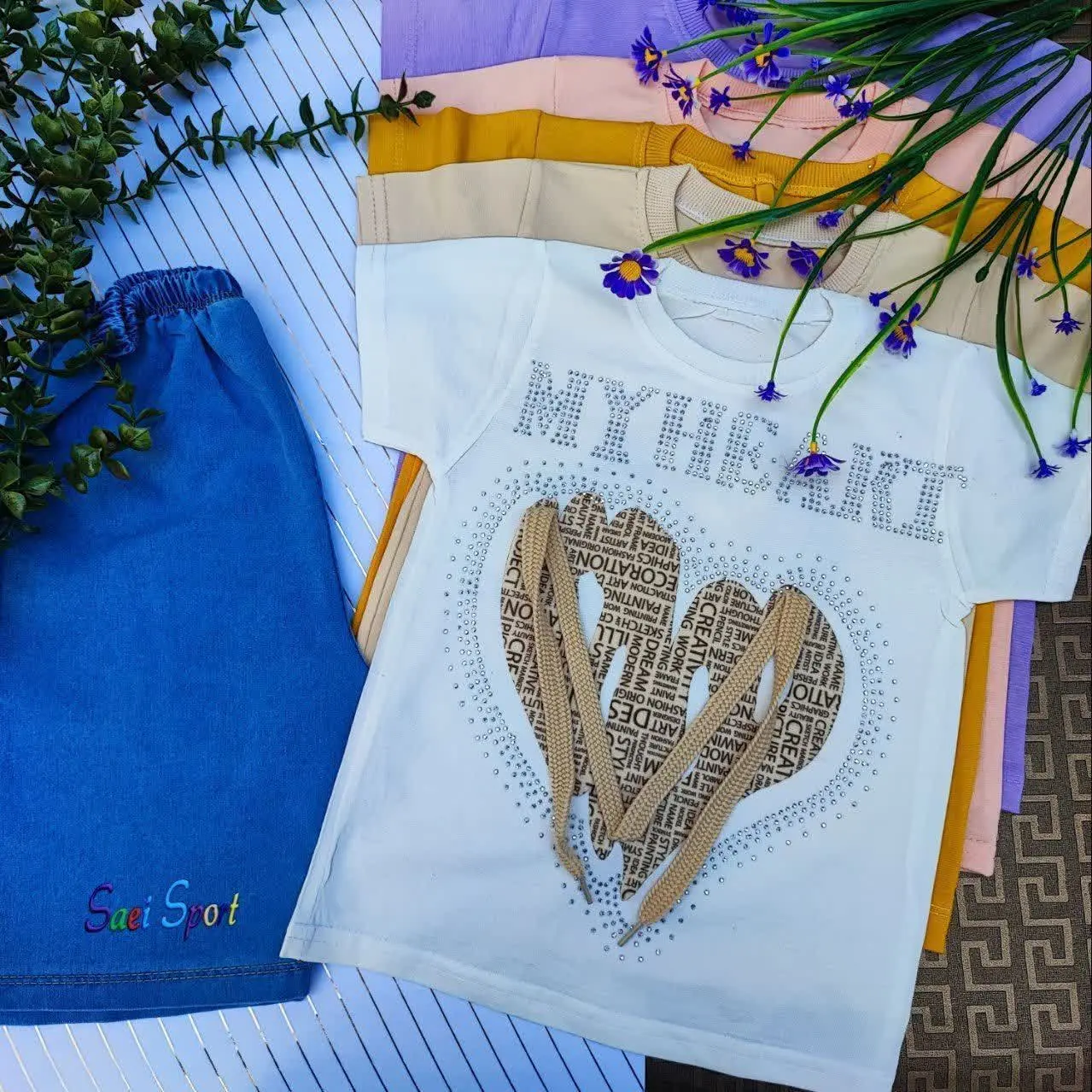 🟠 مدل قلب بند دار. بسیاار پرفروش
