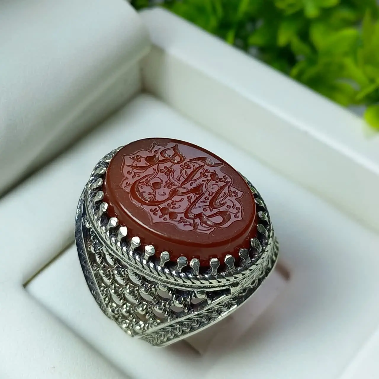 #انگشتر #نقره مردانه ضریح❤️
