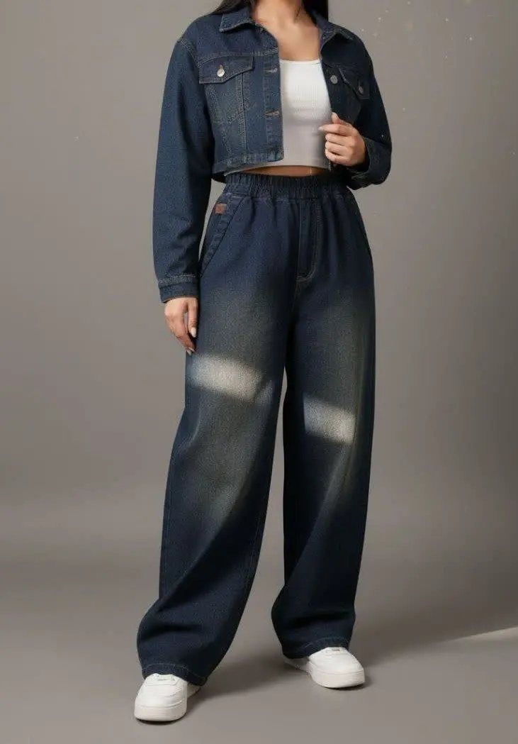 🍁 نام: شلوار نیم بگ رادو