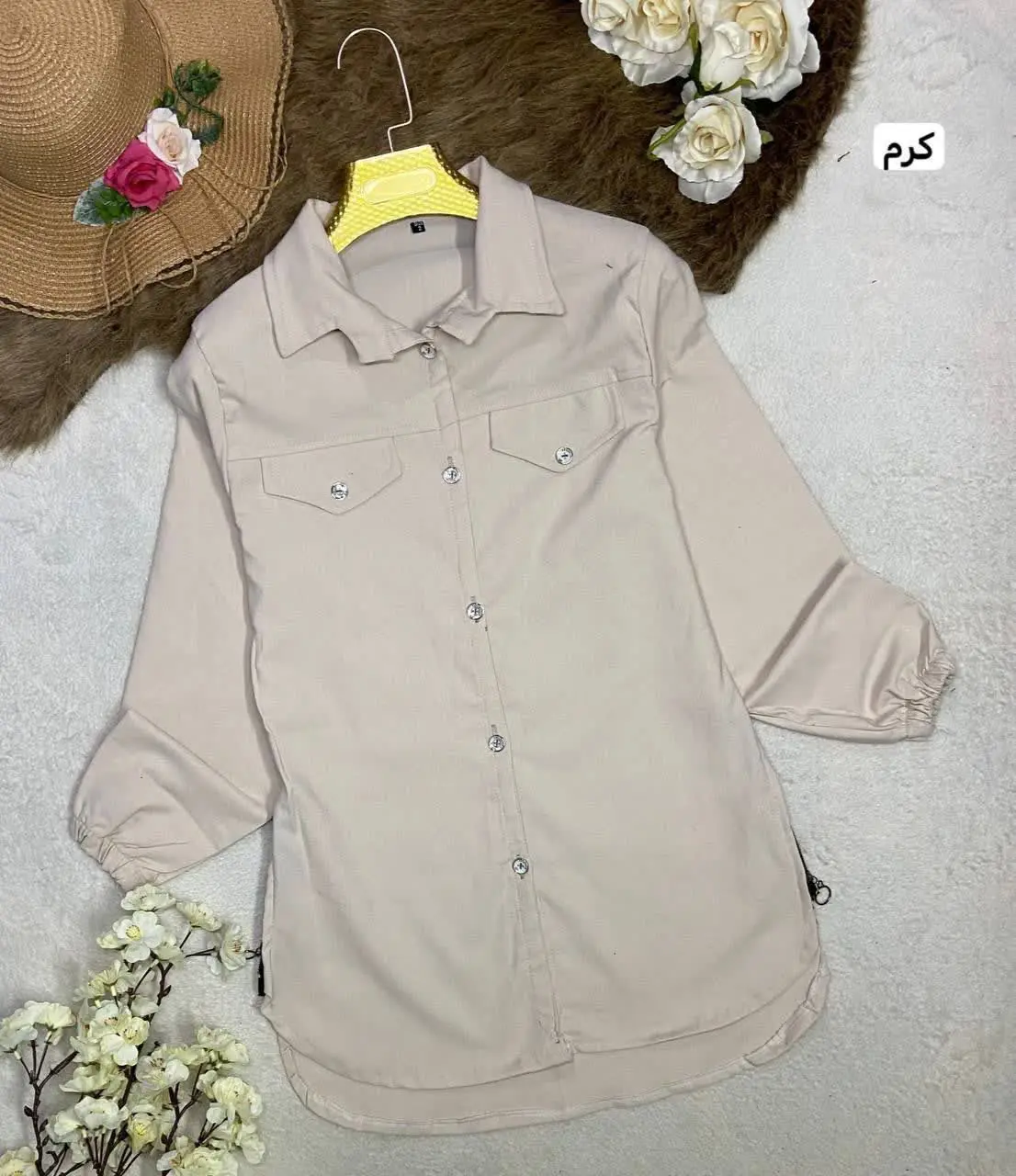 نام: مانتو کتان بغل زیپ
