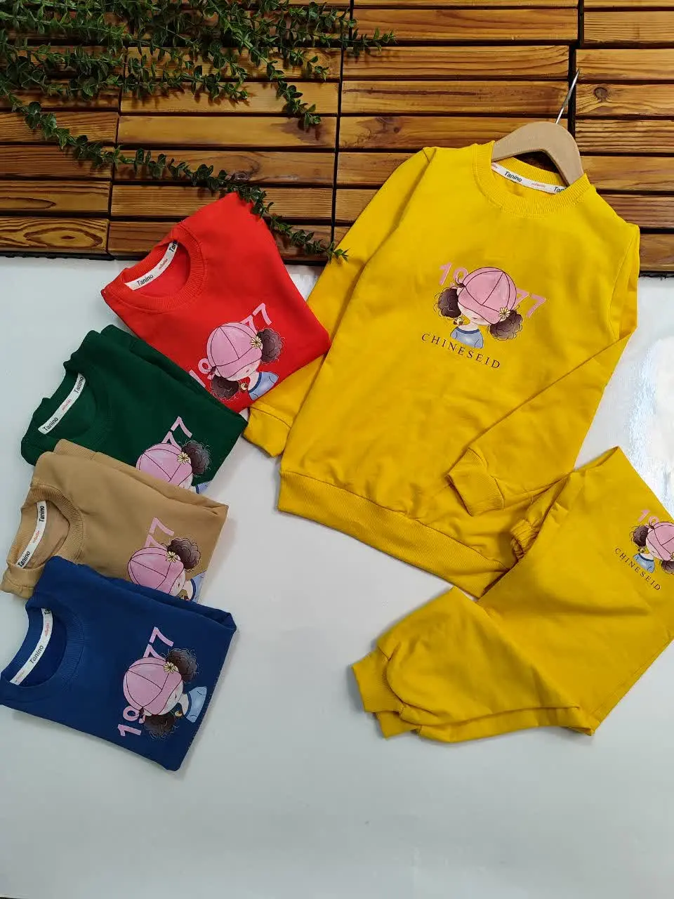 ست اقتصادی دختر کلاه به سر سایز بزرگ☺️☺️☺️
