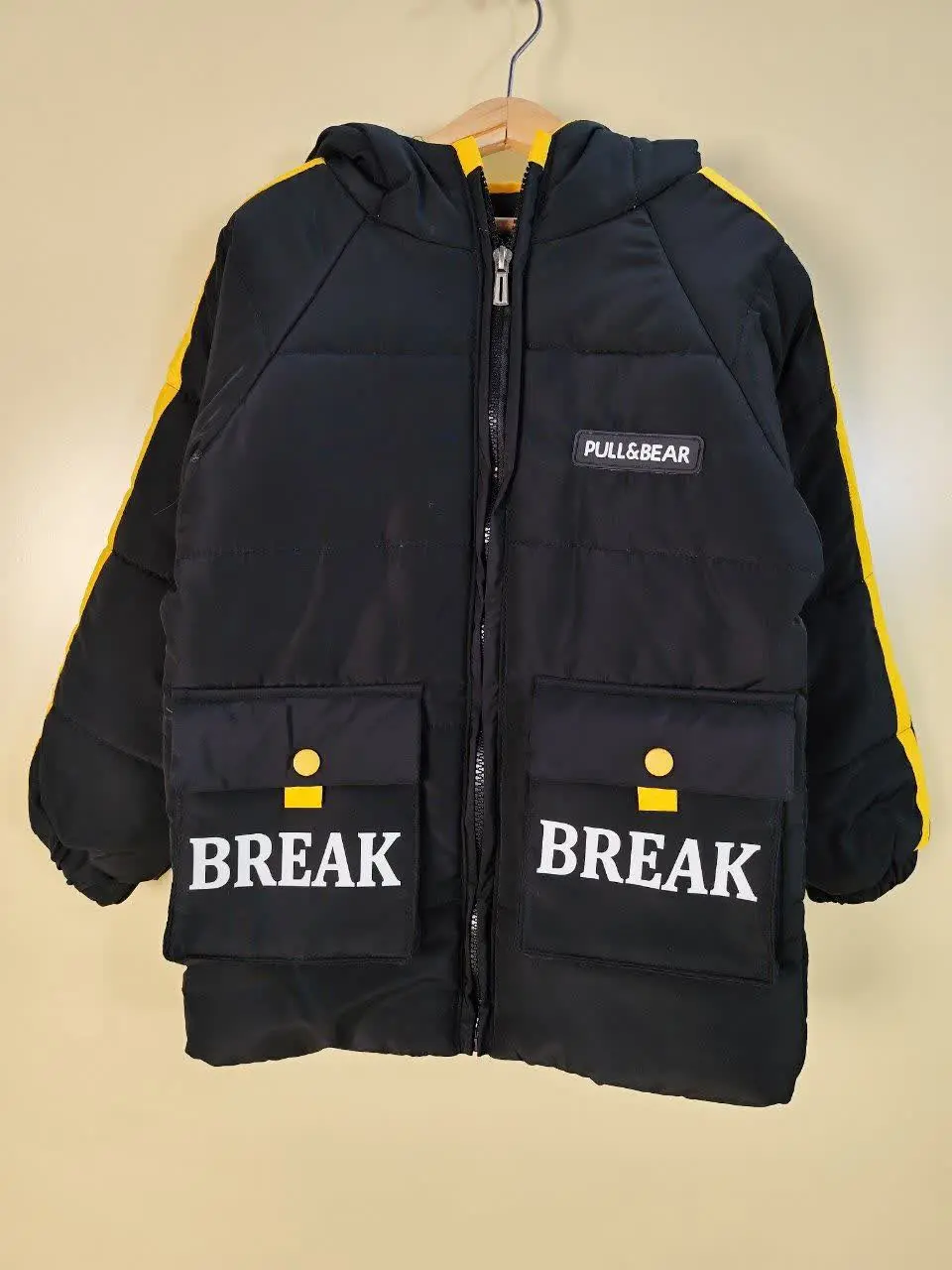 کاپشن دو جیب Break
