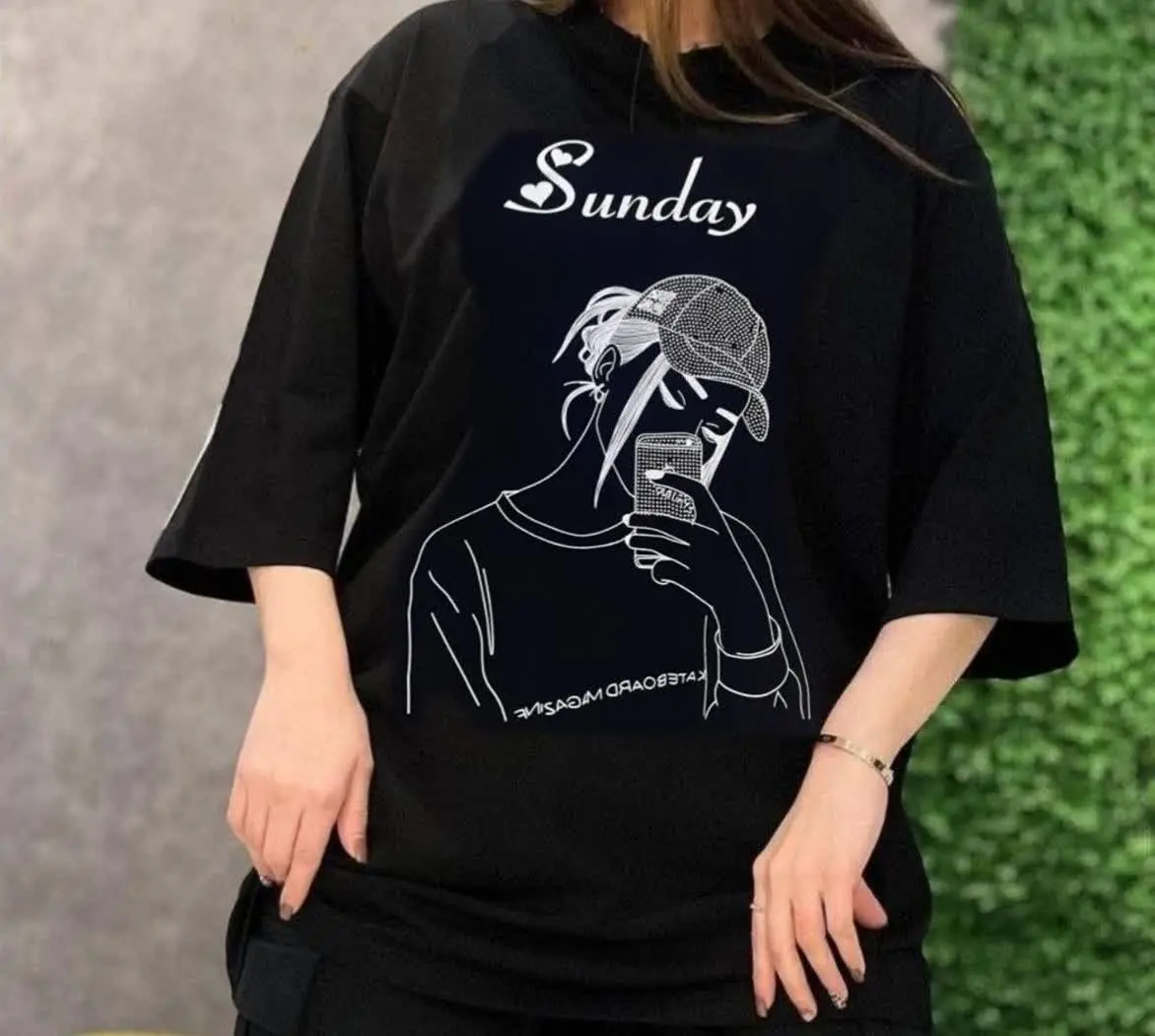 تیشرت لانگ Sunday