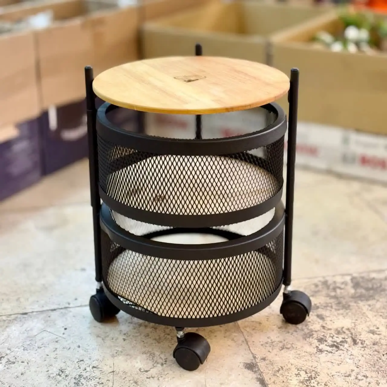 💥جاسیب زمینی پیاز گردان ۲طبقه💥