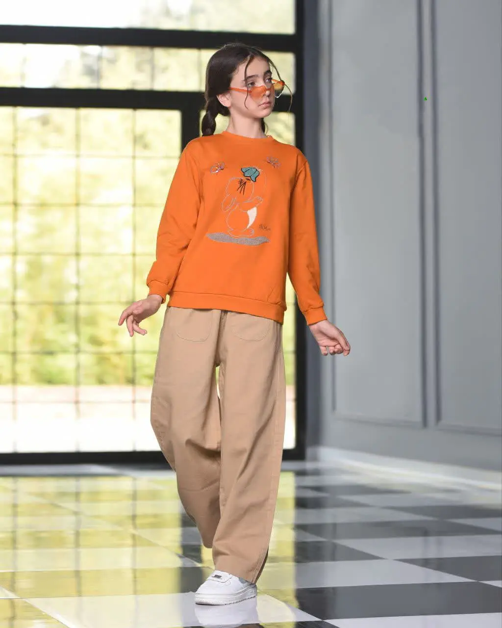 🎄بلوز شلوار کتان پاییزه مجل...