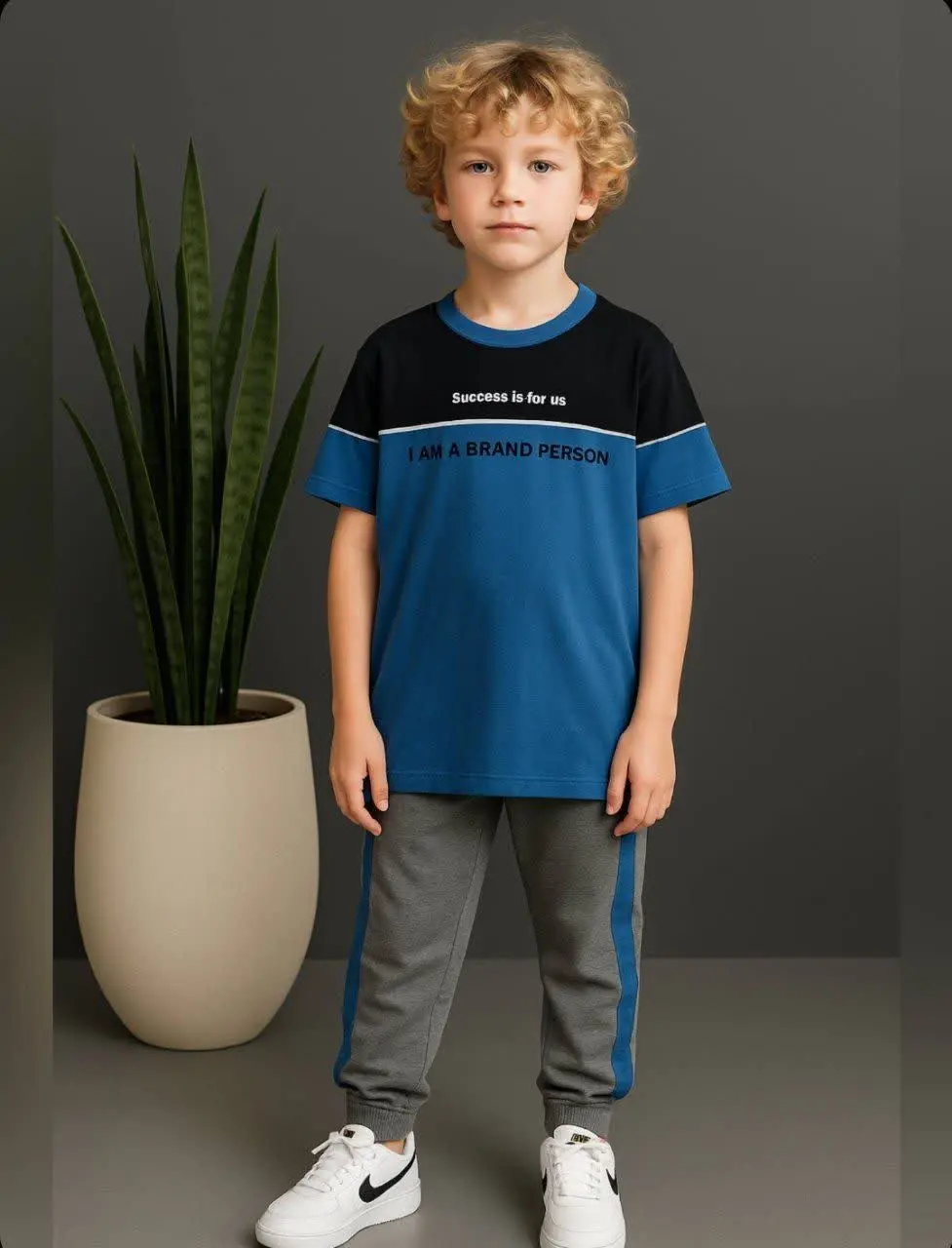 تیشرت شلوار طرح موفقیت