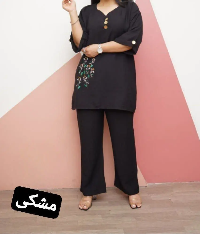 🖋نام: ست تونیک شلوار هانیه
