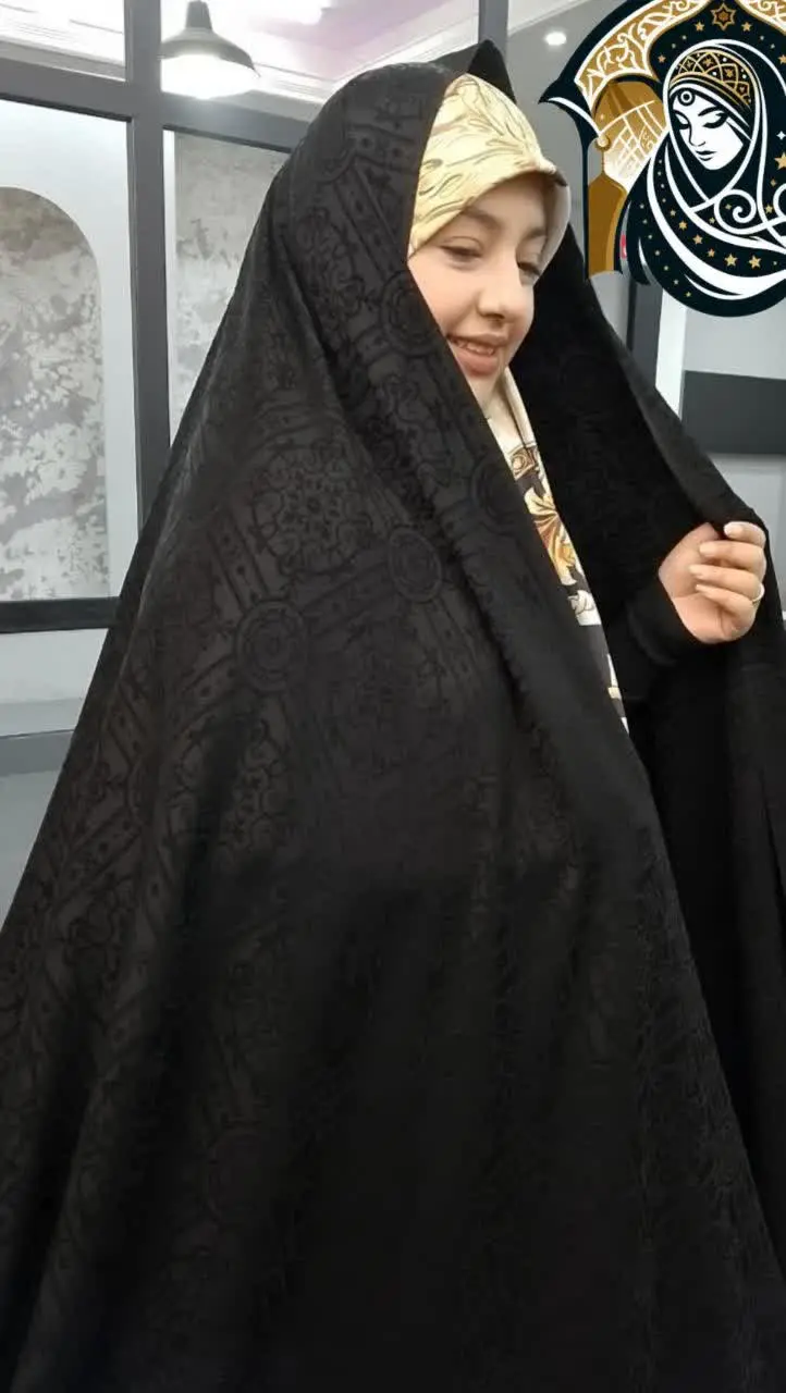 📣📣چادر مشکی مخمل بافت ژاپنی😍
