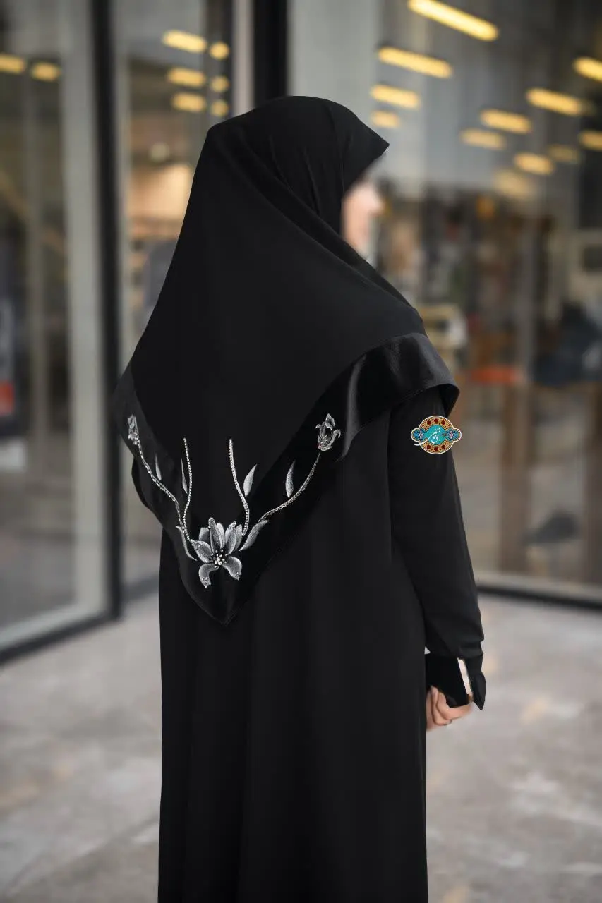 روسری جواهردوزی کد۱۵