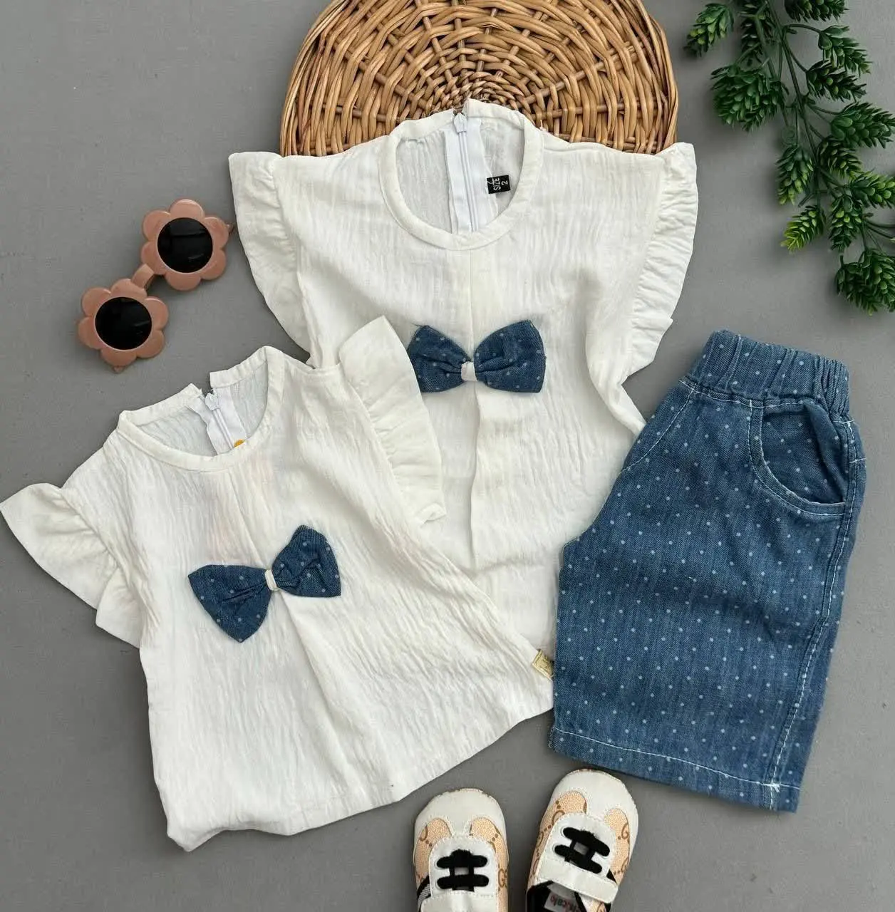 👚نام: ست شومیز شلوارک ابروبادی پرفروش 🦌
