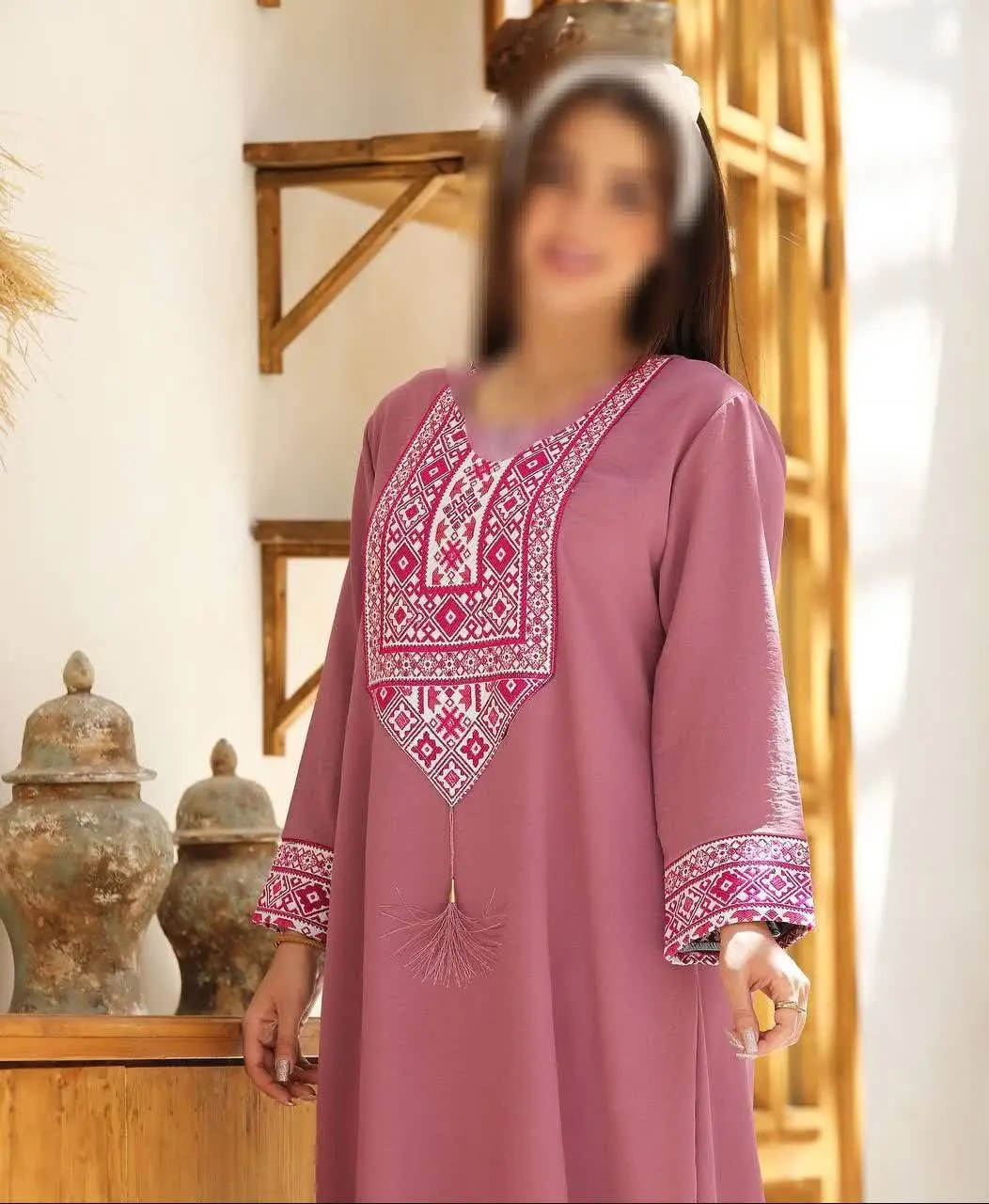 نام: پیراهن سنتی بلند
