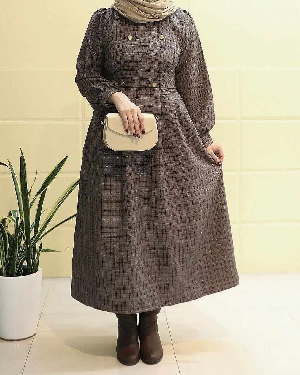 پیراهن مانتویی لیا
