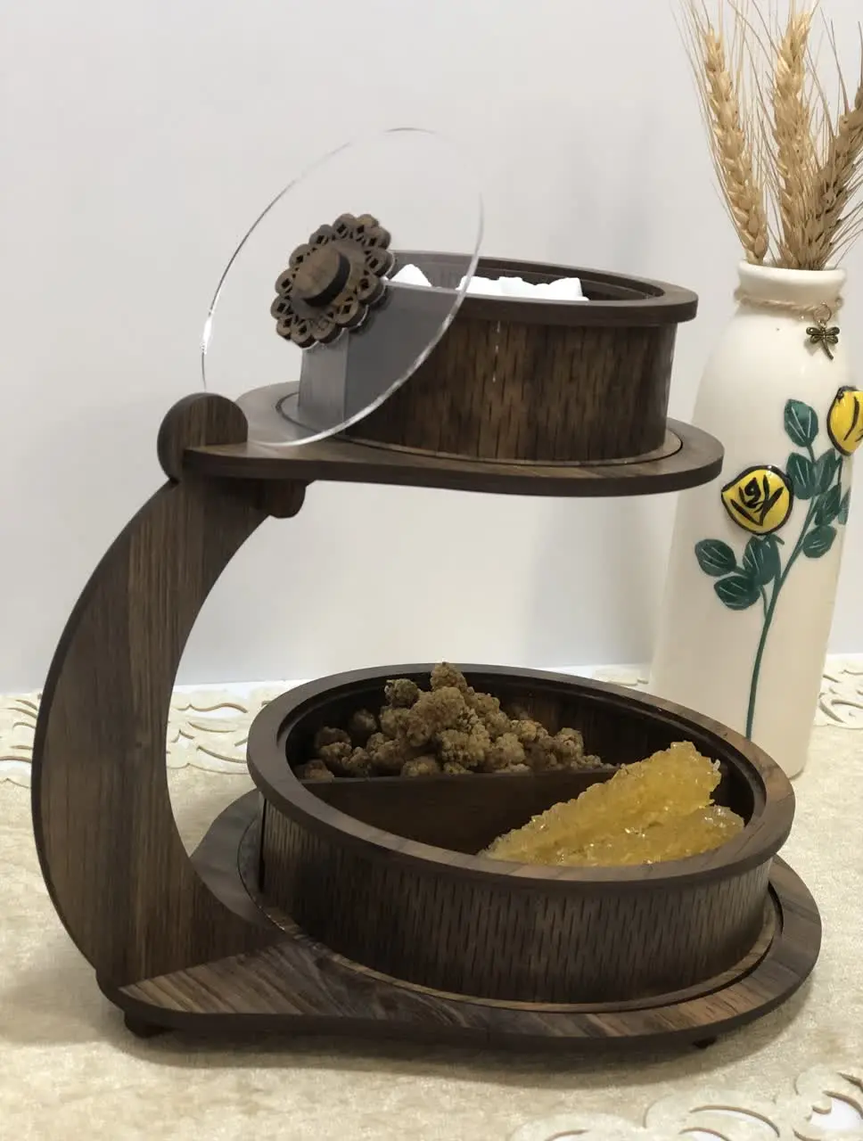 تنقلاتظرفپذیراییباکسدوطبقه