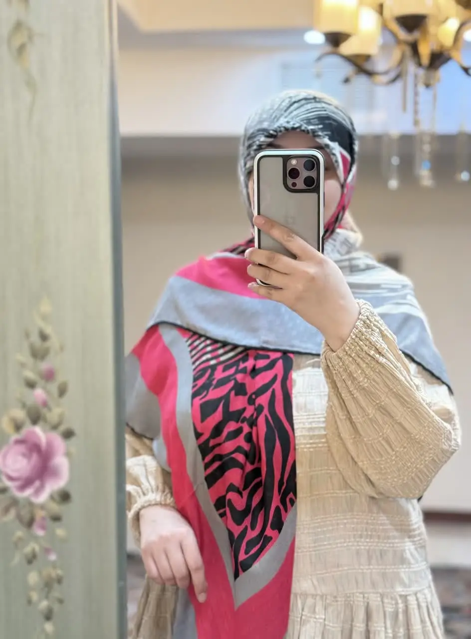 🔸روسری نخی گارزا