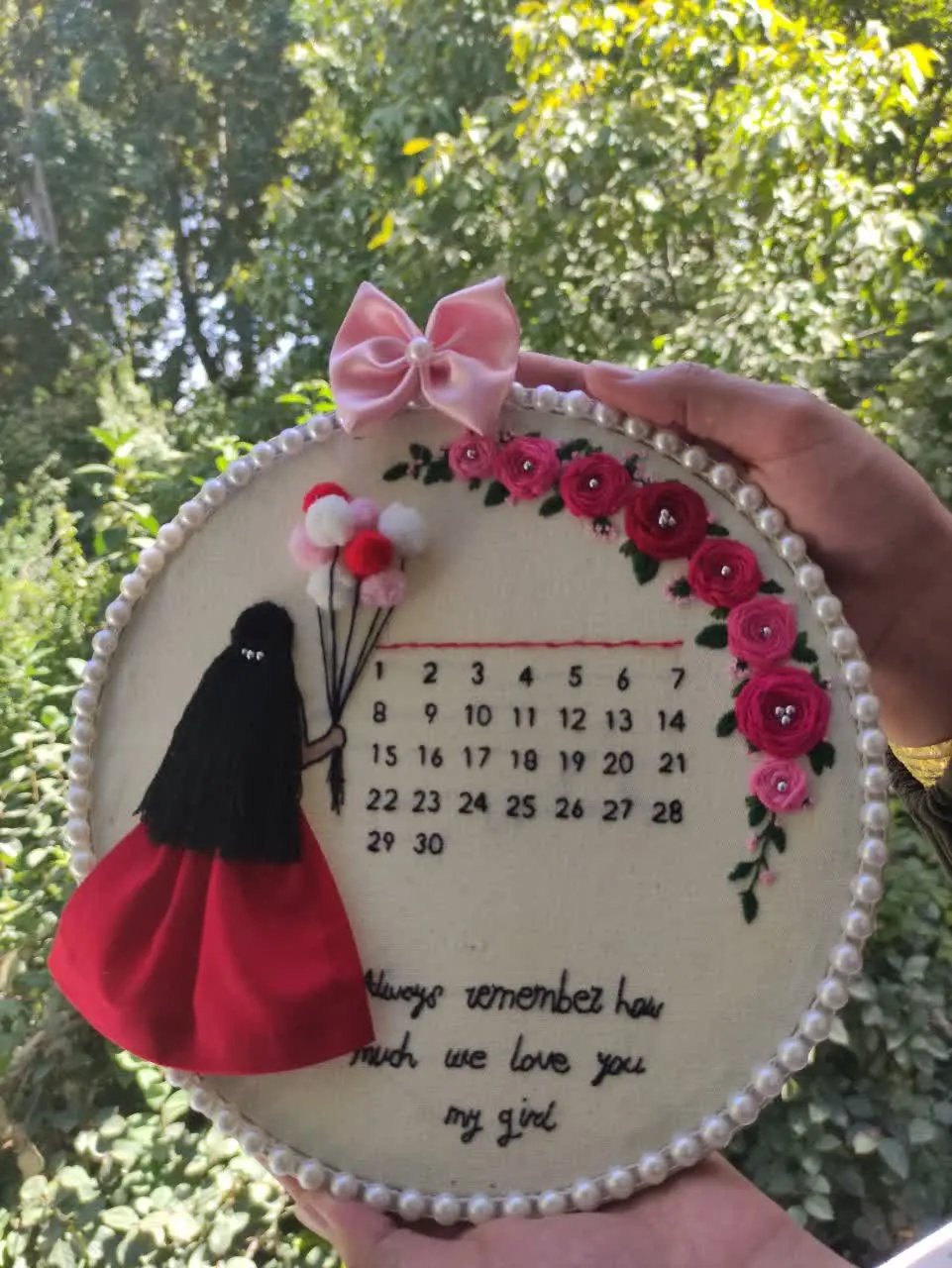 🌸دیوارکوب تقویم 🌸