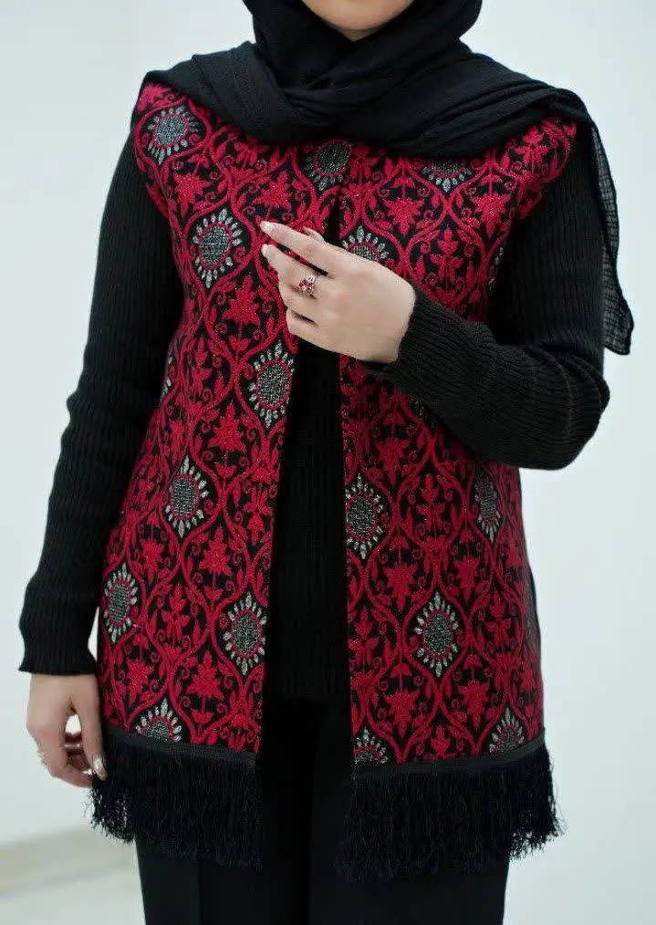 🛍نام: جلیقه ریش دار فرحزاد🍂