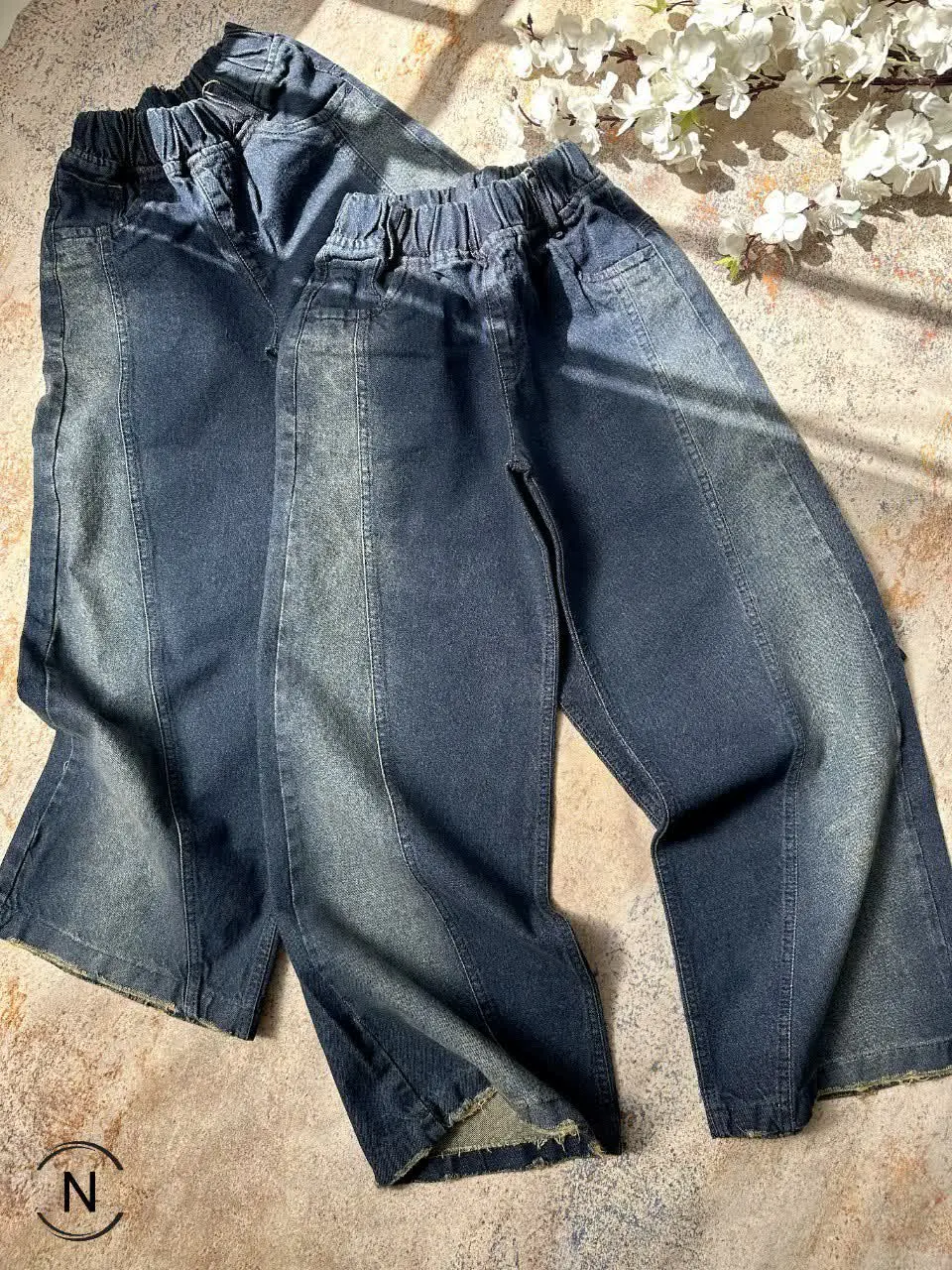 شلوارلی شافل بگ پنبه پنبه