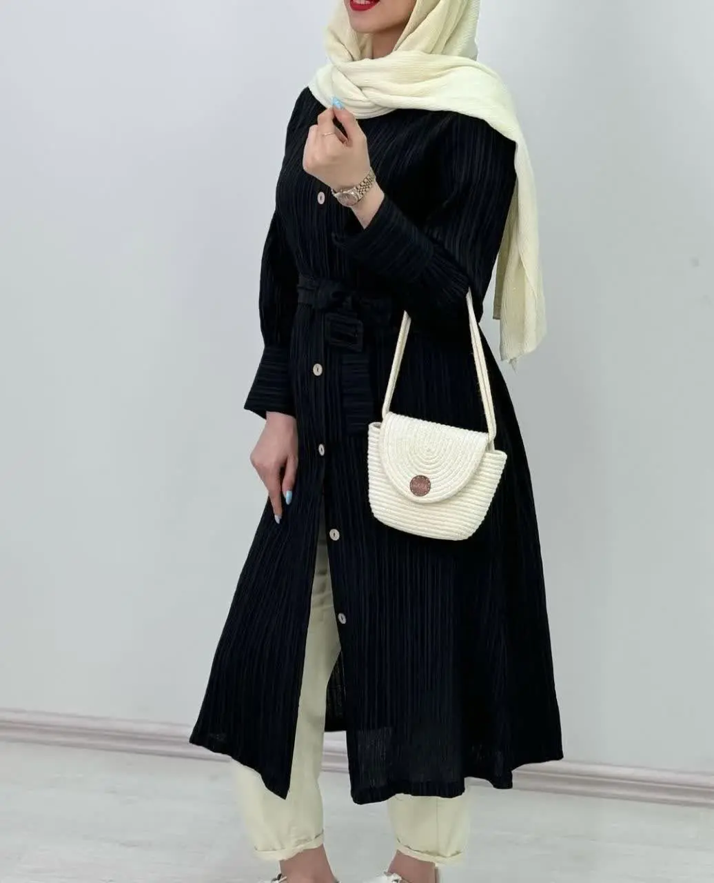 مانتو بلند دانشجویی