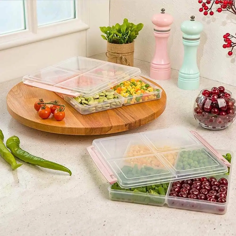 ظرف فریزری ۴ خانه
