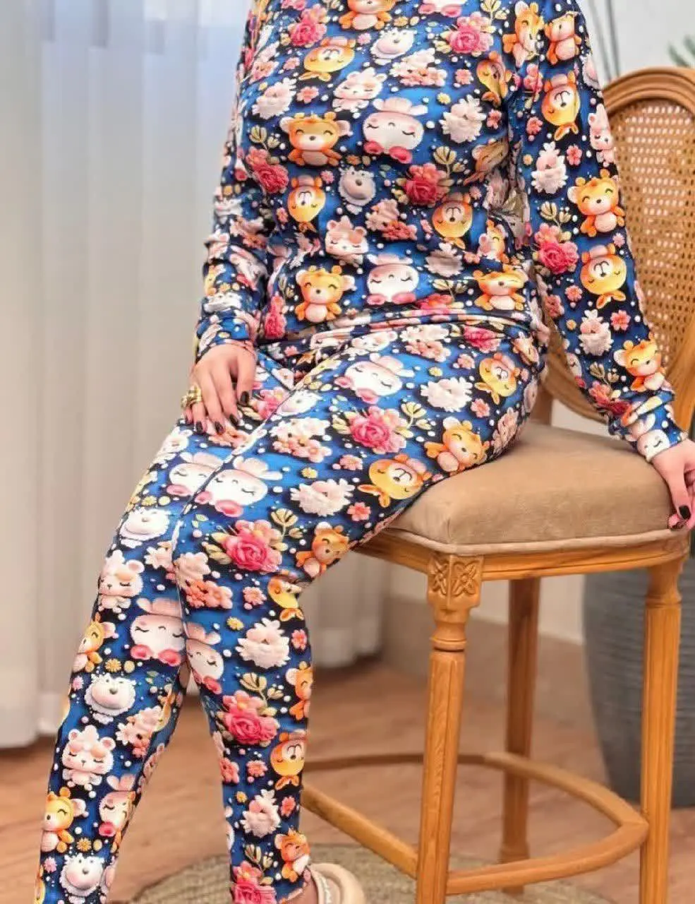 💥 ست بلوز و شلوار عروسکی😍