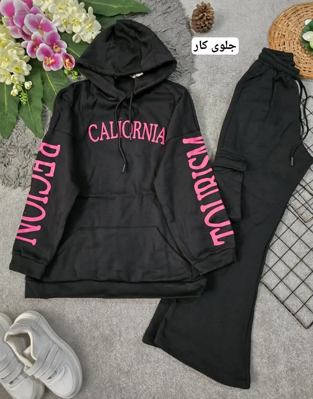 🌟نام: ست هودی و شلوار عنکبوتی