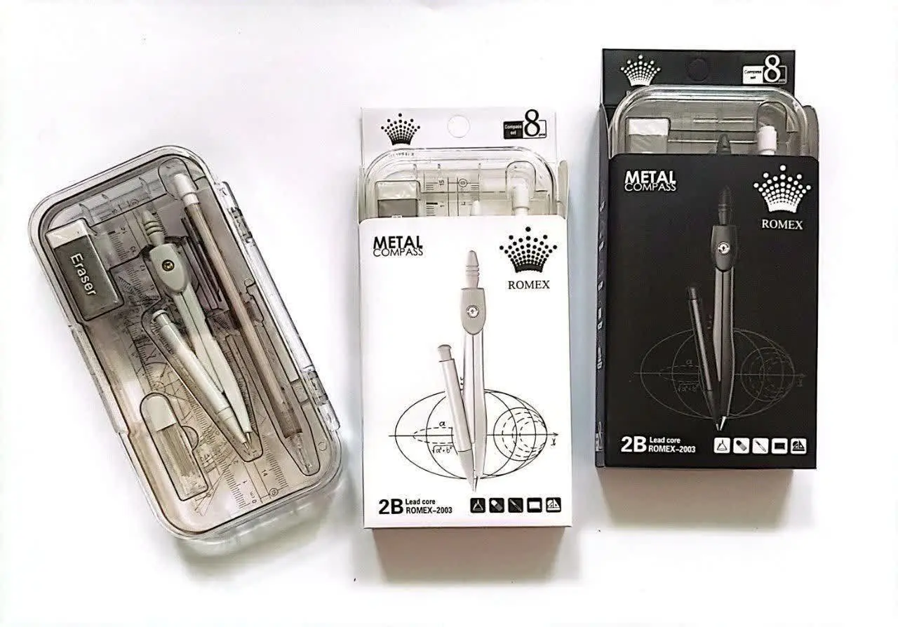 ست پرگار مکانیکال ۸ تیکه رومکس
