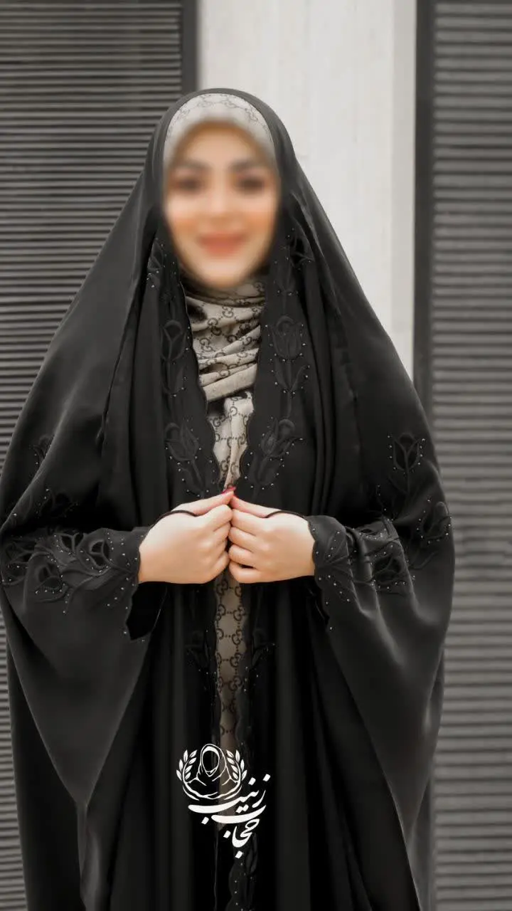 🔰مدل: جده عربی بهار (گلدوزی+نگین) 
