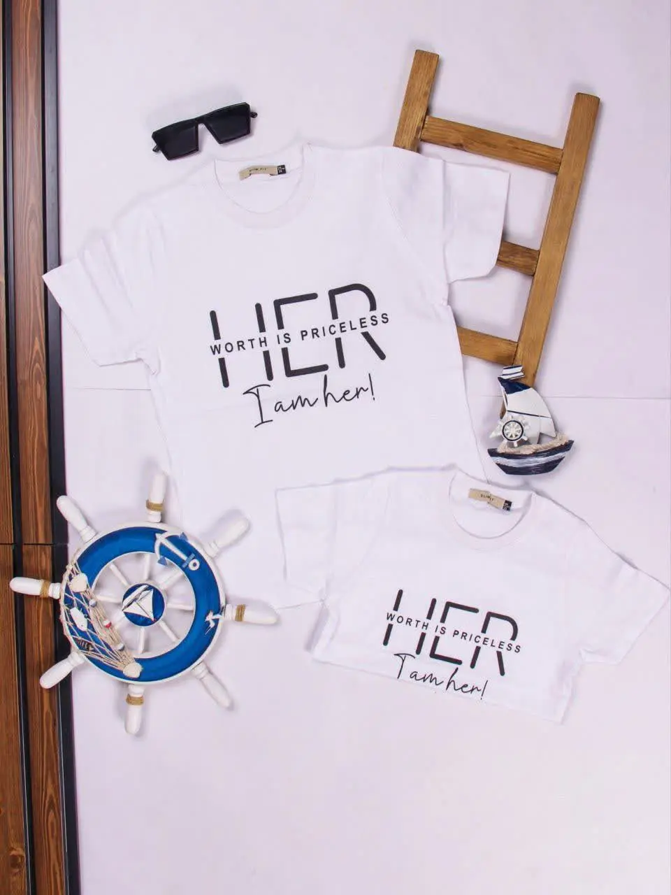 💢تیشرت سفید پنبهHER💢
