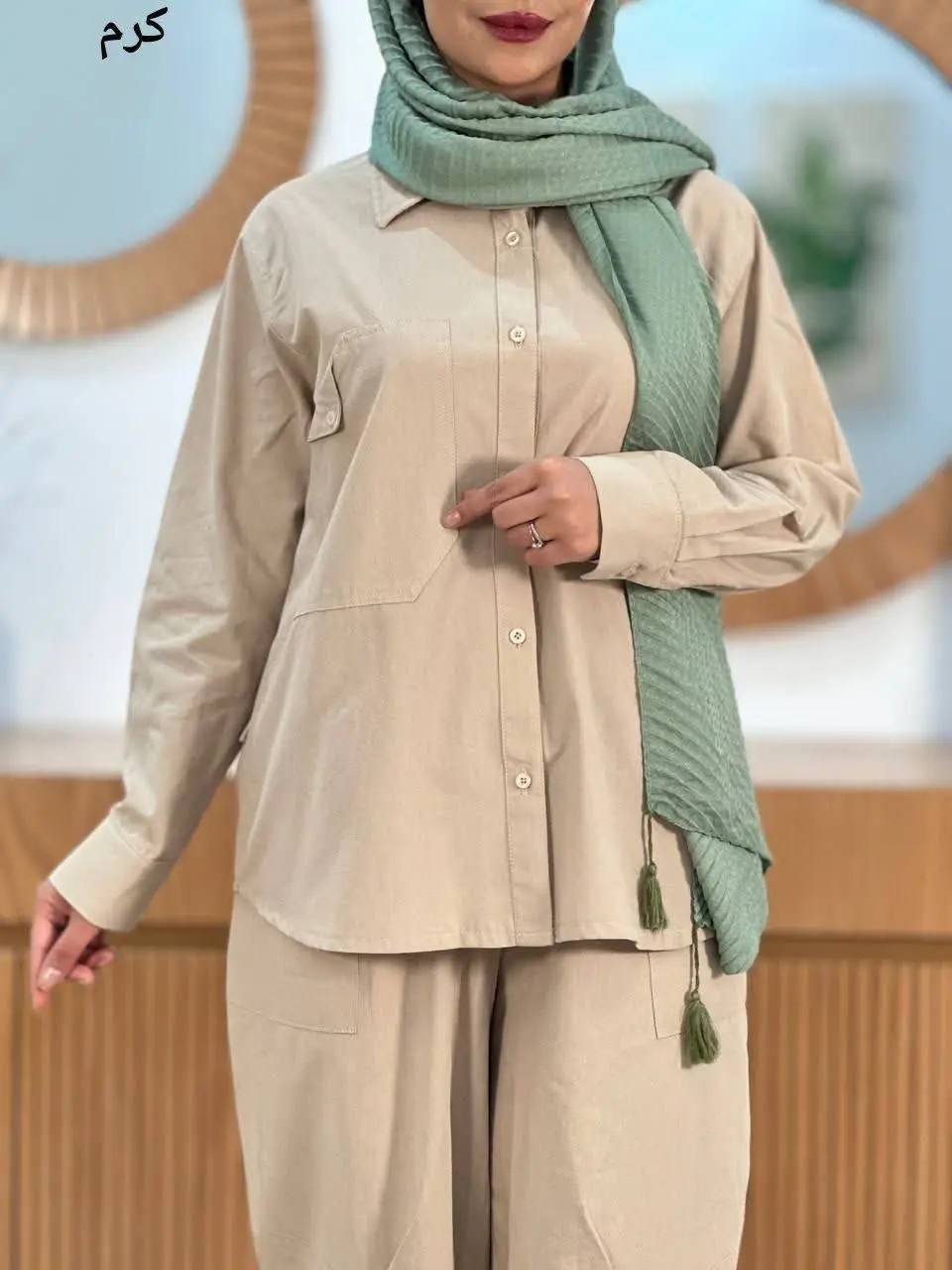 نام: شومیز مانتویی آلیش
