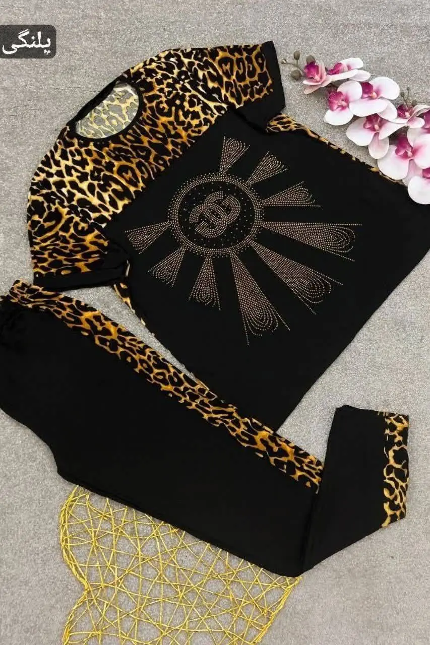 ست تونیک شلوار چیمن