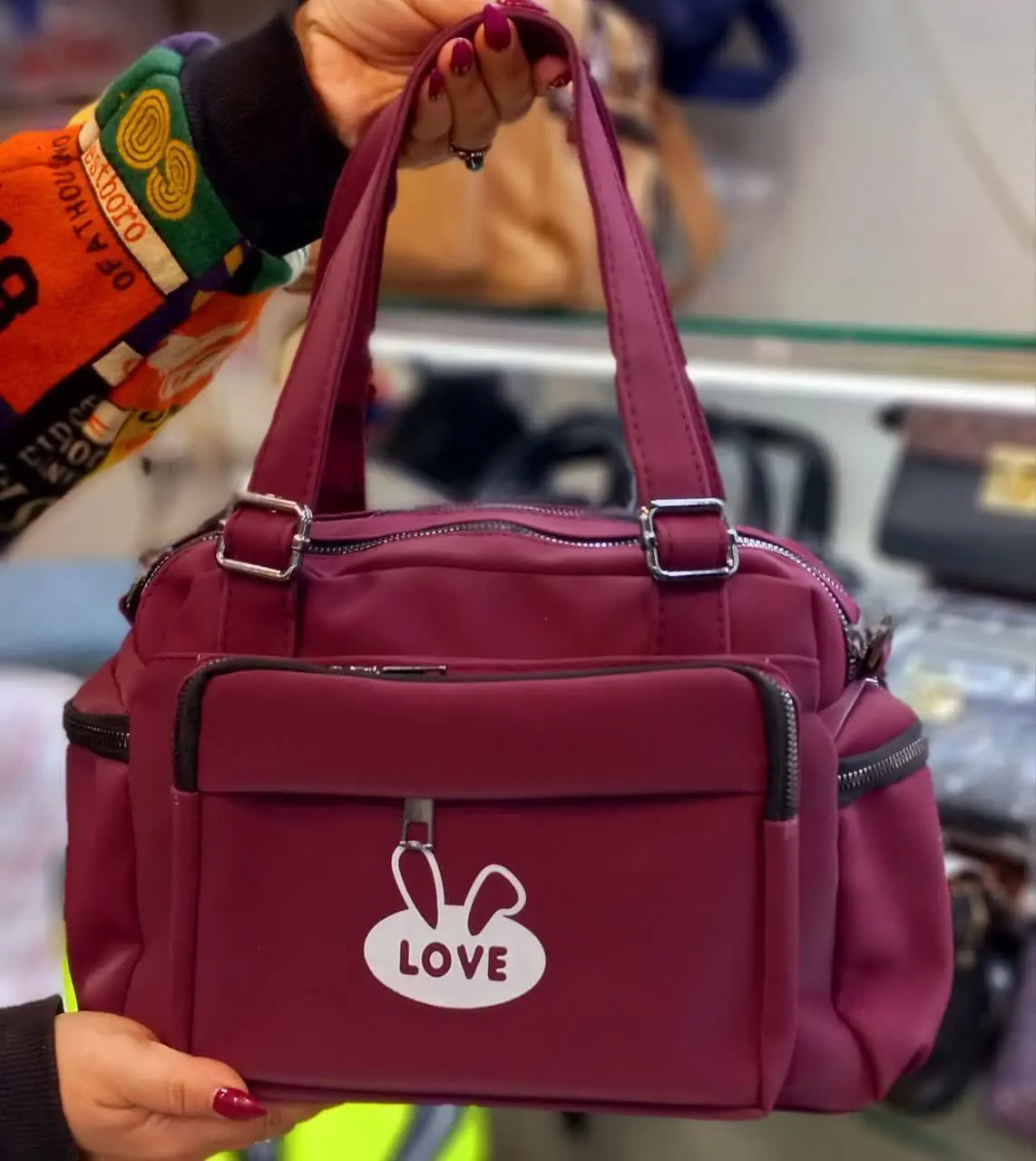 👜 کیف دوشی برزنتی LOVE