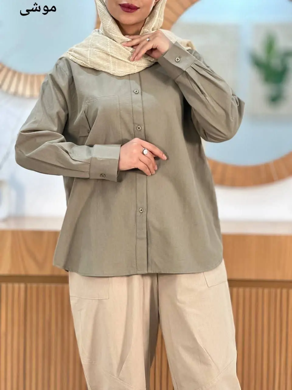 نام: شومیز مانتویی آلیش
