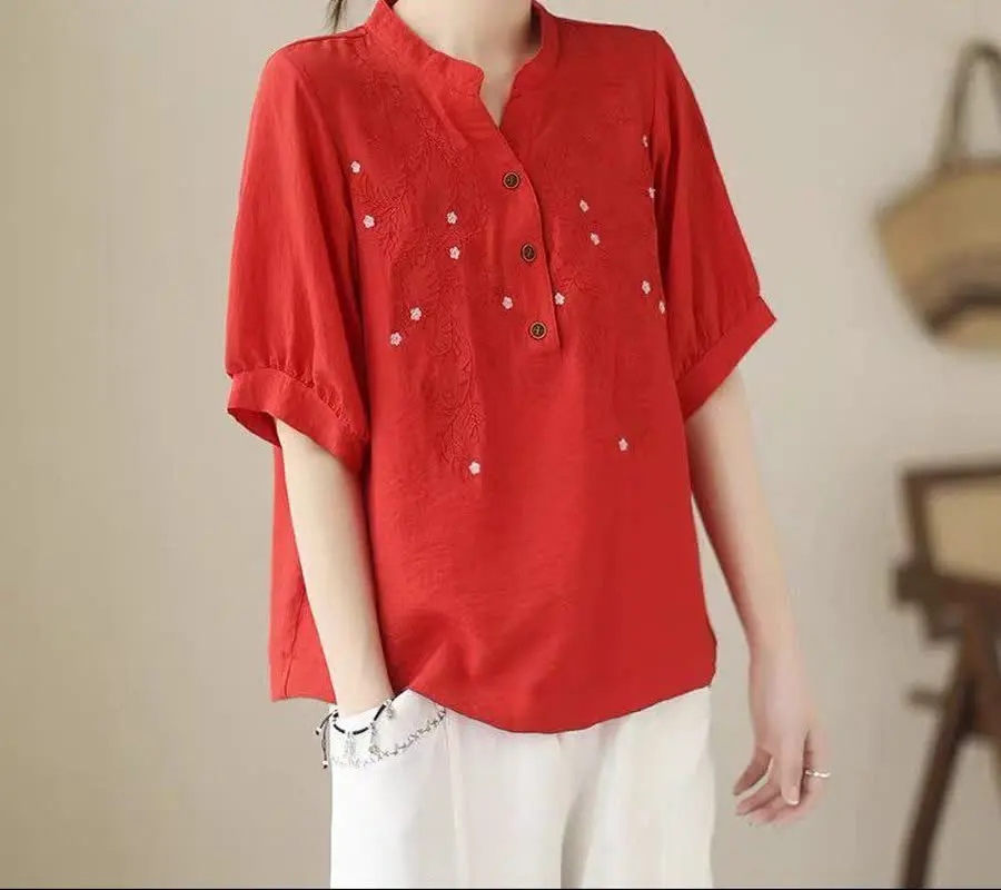 💞شومیز خاص و شیک گلدوزی شده💞
