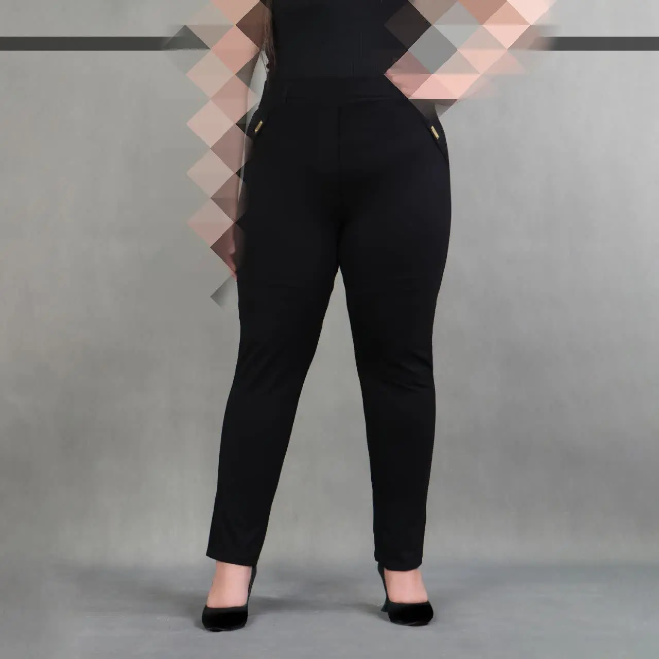 شلوار کمرکش اعلا مدل راسته 😍
