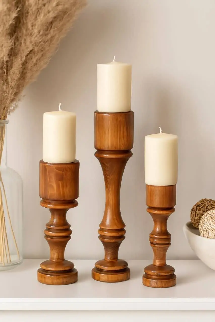 💥جا شمعی سه تایی توسکا💥