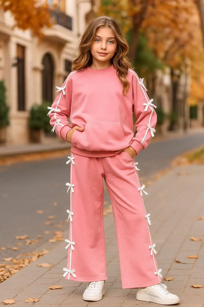 🎄 بلوز شلوار دورس آستین پاپ...