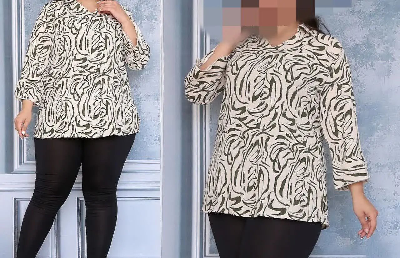 شومیز قواره بزرگ
