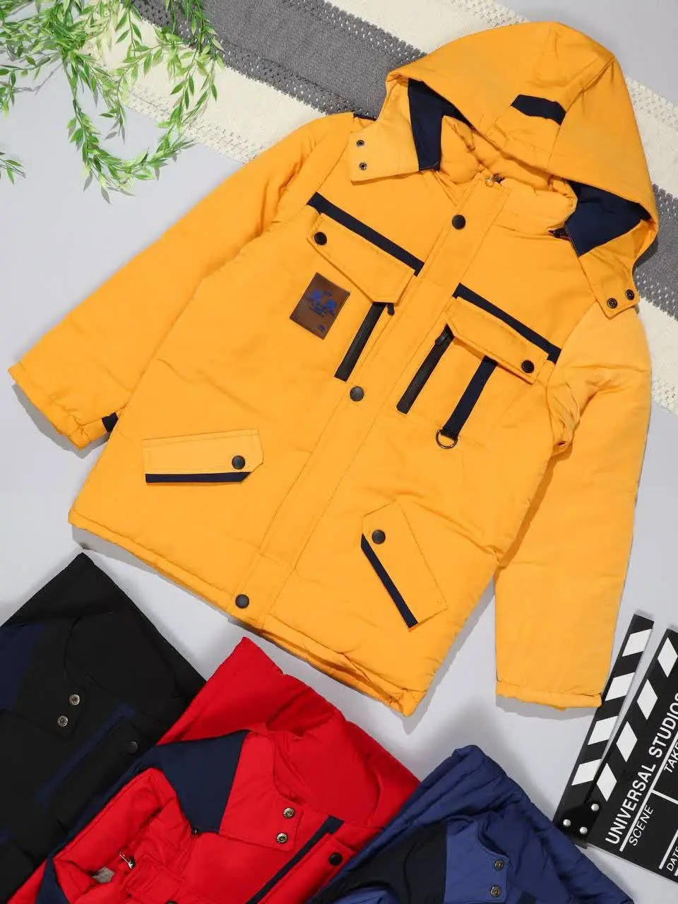 👫کاپشن زیر مردانه گلدوزی G...