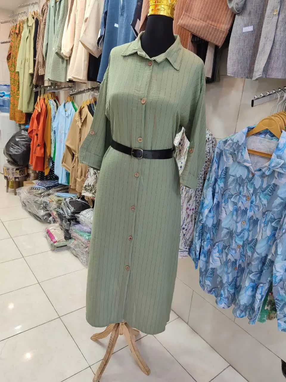 مانتو بلند مدل الناز با کمر...