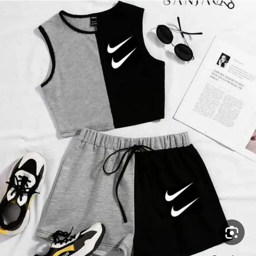 💣ست نیم تنه شورتک نایک
