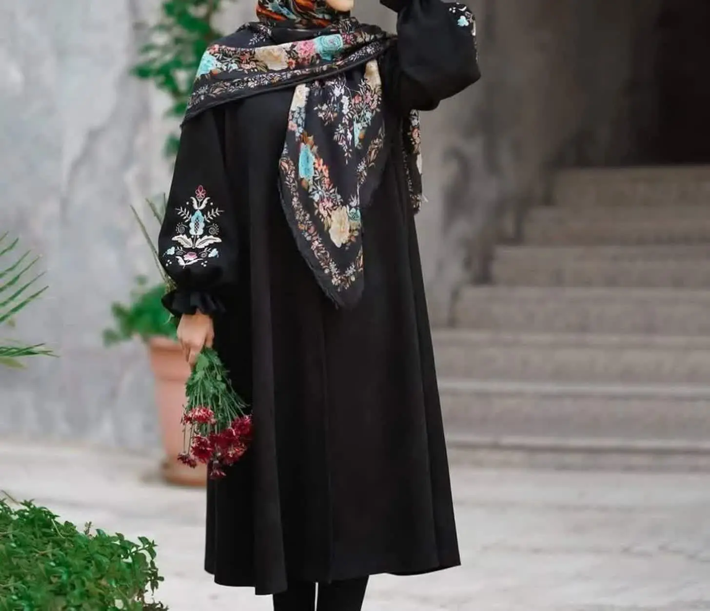 👚نام: پیراهن مانتویی مدل عیدانه
