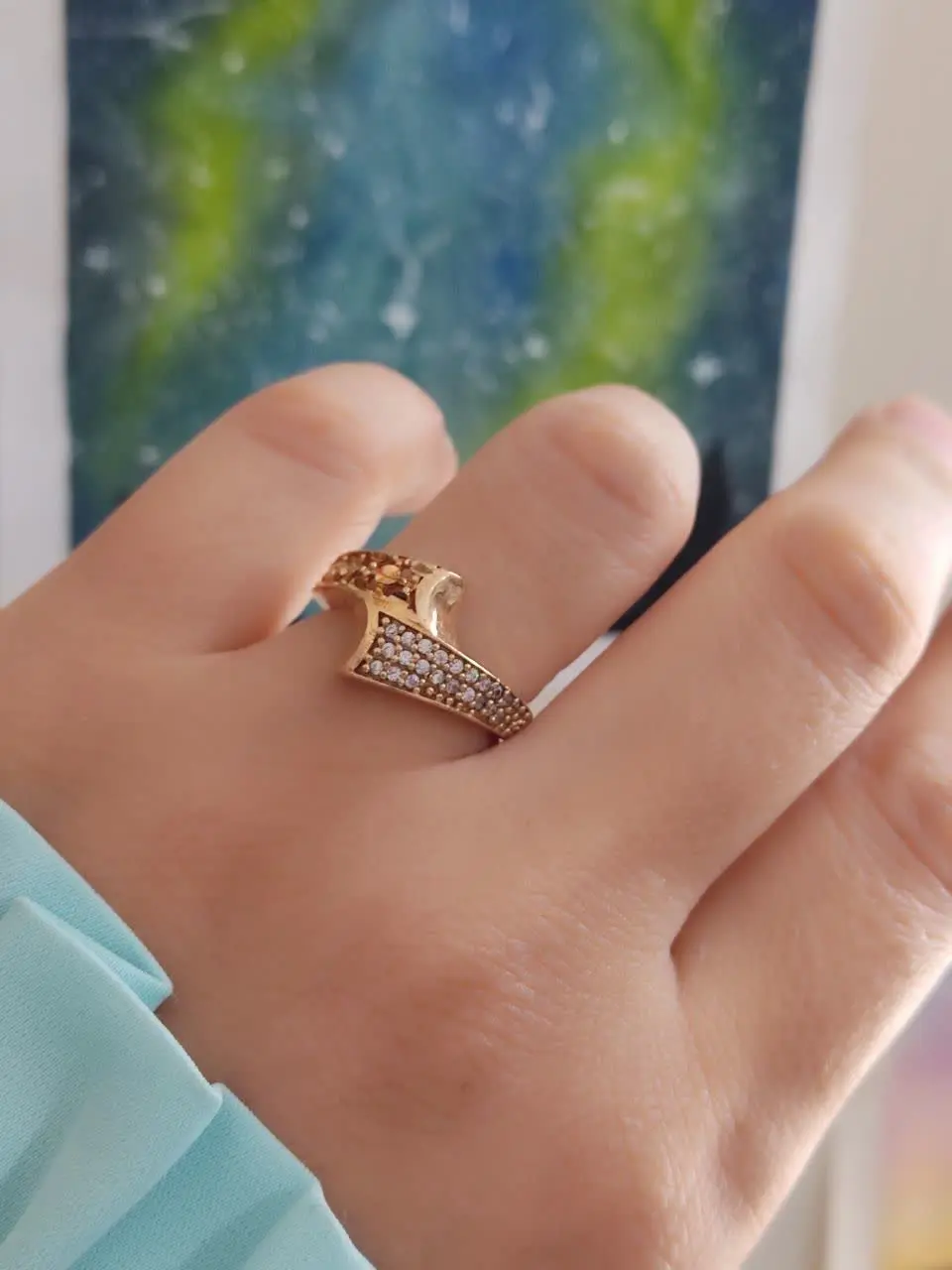 نمای داخل دست انگشترای #طلاروس 
