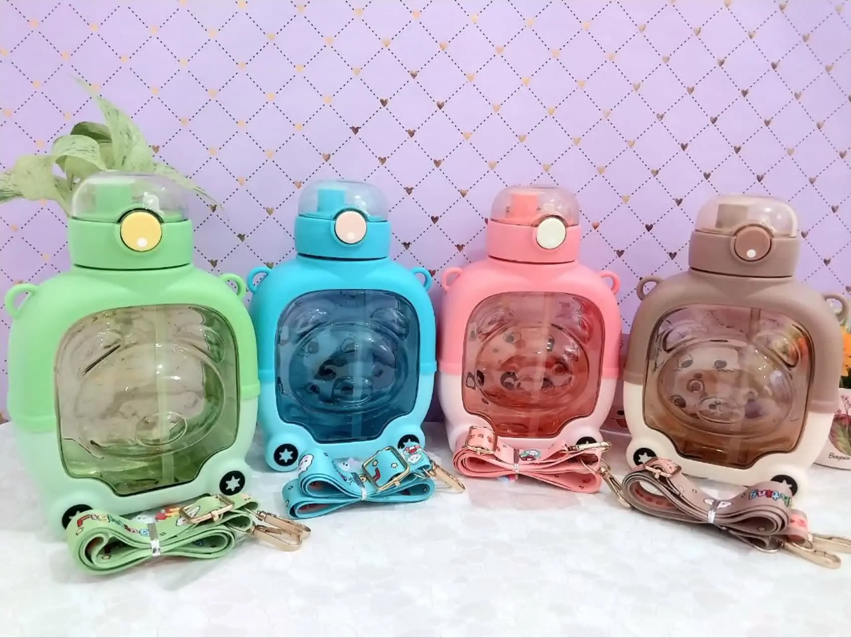 قمقمه‌ی مربعی تدی🐻🐻😍
