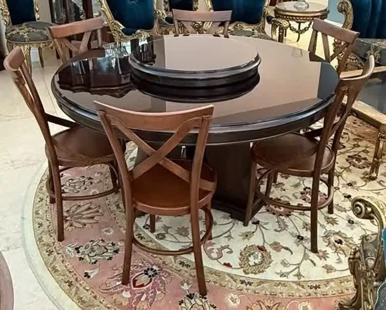 غذاخوری گرد ۶نفره
